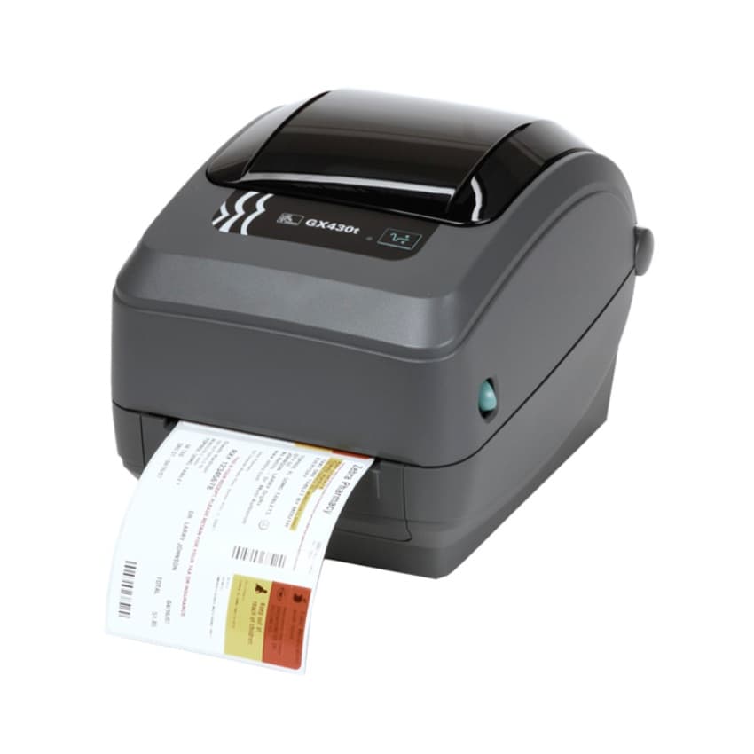 پرینتر لیبل مدل GX430t زبرا