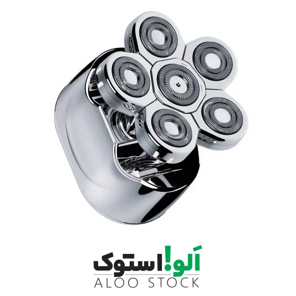 ماشین اصلاح 6 کاره شارژی پرودو مدل Porodo Multi-Function Head Shaver PD-LS6IN1S-SL