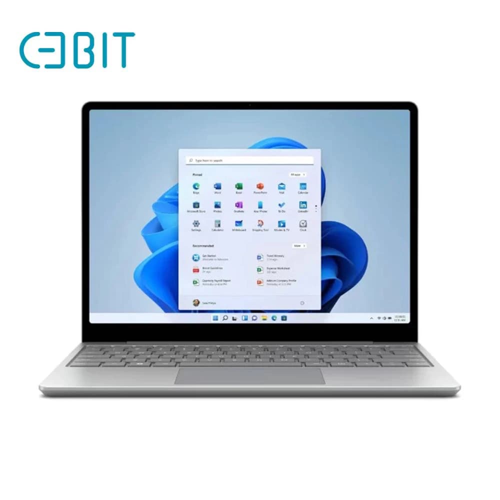 لپ تاپ 12.4 اینچی سرفیس گو 5 مایکروسافت مدل Surface Laptop Go 3 i5 1235U 8G 128SSD Iris Xe Pixelsense — تصویر ۲