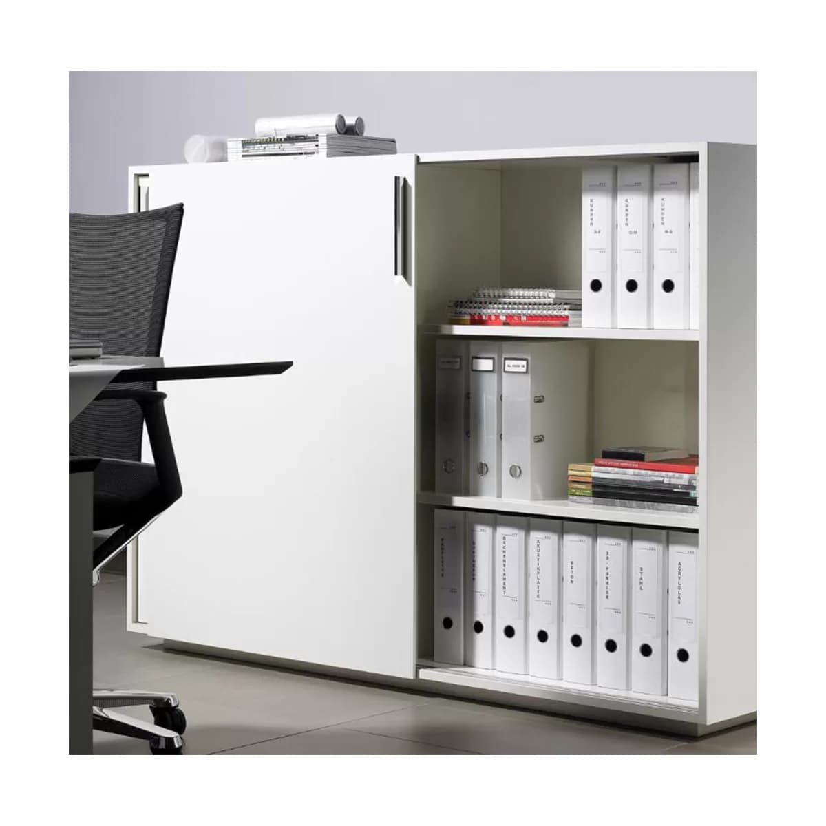 مکانیزم ریل تاپ لاین EM1 اکو 2000mm تک درب چوبی روكار حداکثر عرض درب 1000mm فانتونی K021 — تصویر ۲
