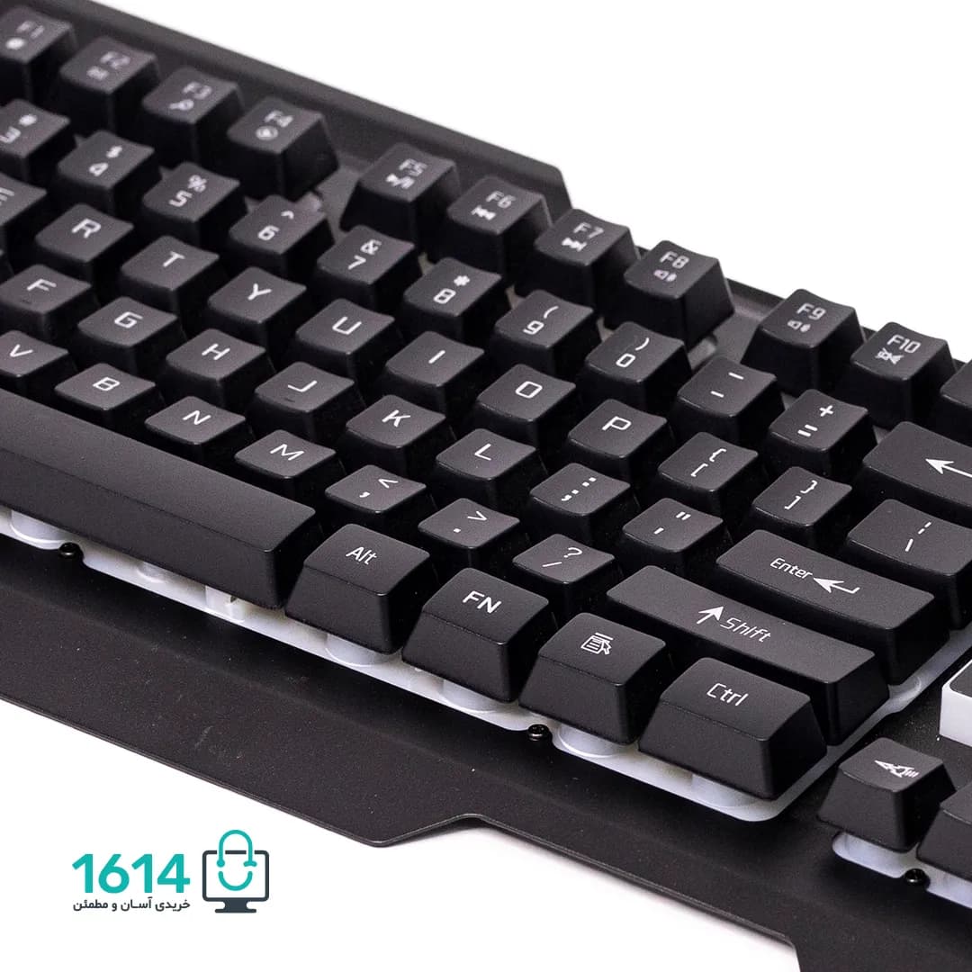کیبورد سیمی گیمینگ جرتک مدل K909