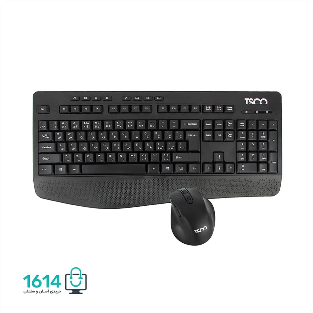 کیبورد و ماوس بیسیم تسکو مدل TKM 7110W