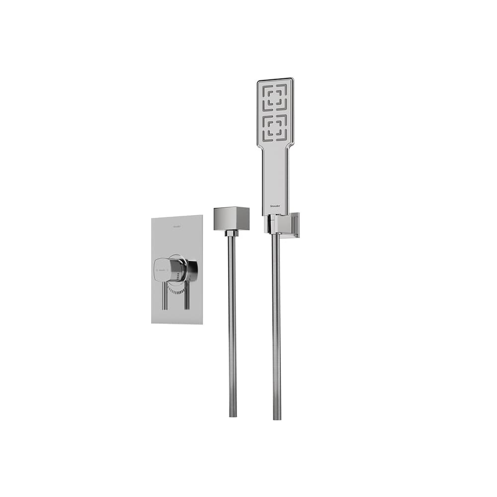 شیر حمام توکار شودر مدل رومر BRASS تیپ 2 — تصویر ۴