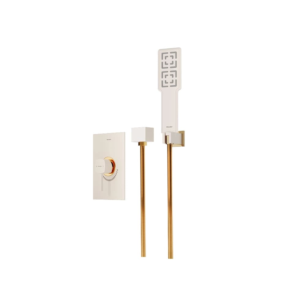شیر حمام توکار شودر مدل رومر BRASS تیپ 2 — تصویر ۱۰