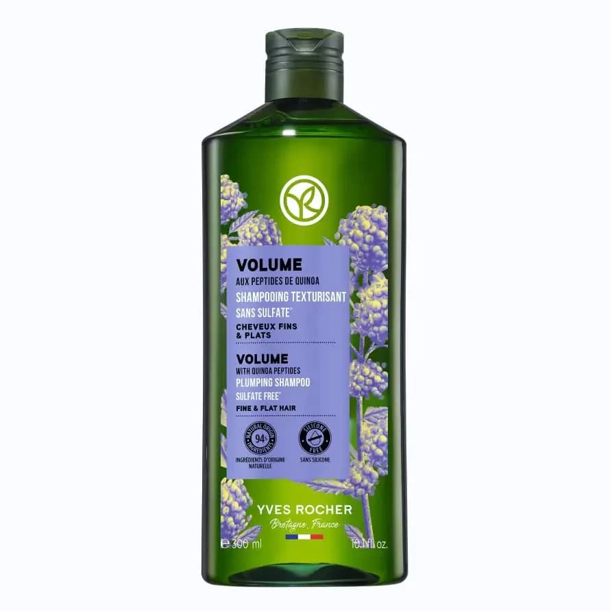 شامپو حجم دهنده و تقویت کننده ایوروشه Yves Rocher حجم 300 میل — تصویر ۲