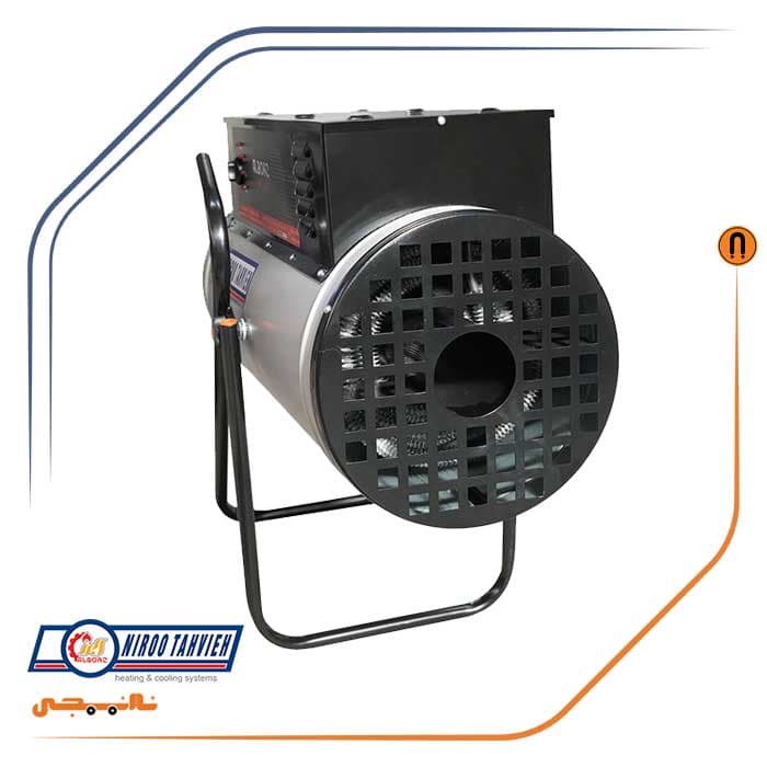 جت هیتر برقی 15 کیلوات سه فاز اتوماتیک نیروتهویه البرز مدل NE15A