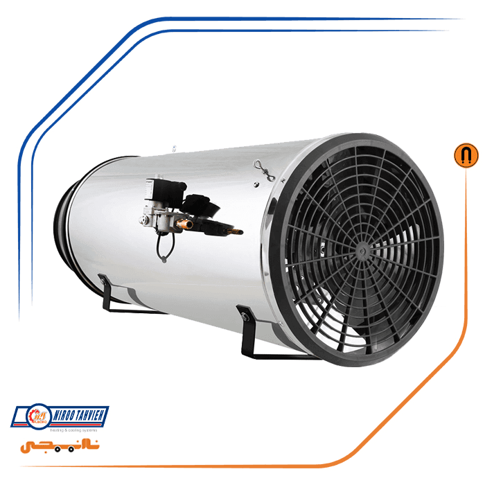 جت هیتر گازوئیلی 95 کیلووات نیرو تهویه البرز مدل QL-95