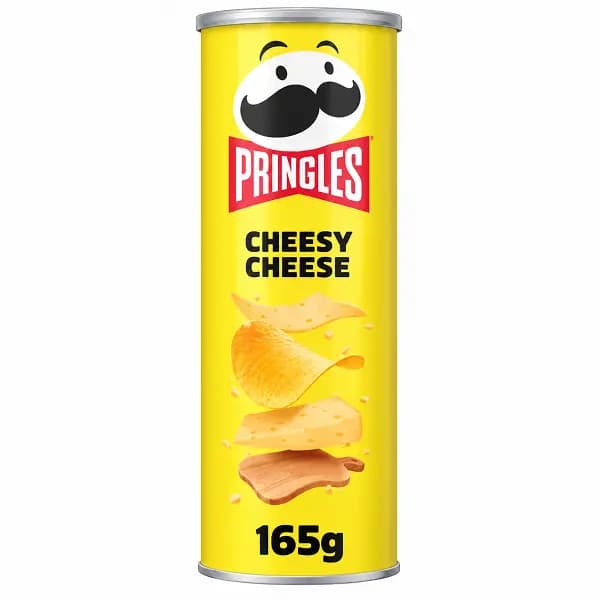 چیپس پرینگلز Pringles مدل Cheesy Cheese — تصویر ۹