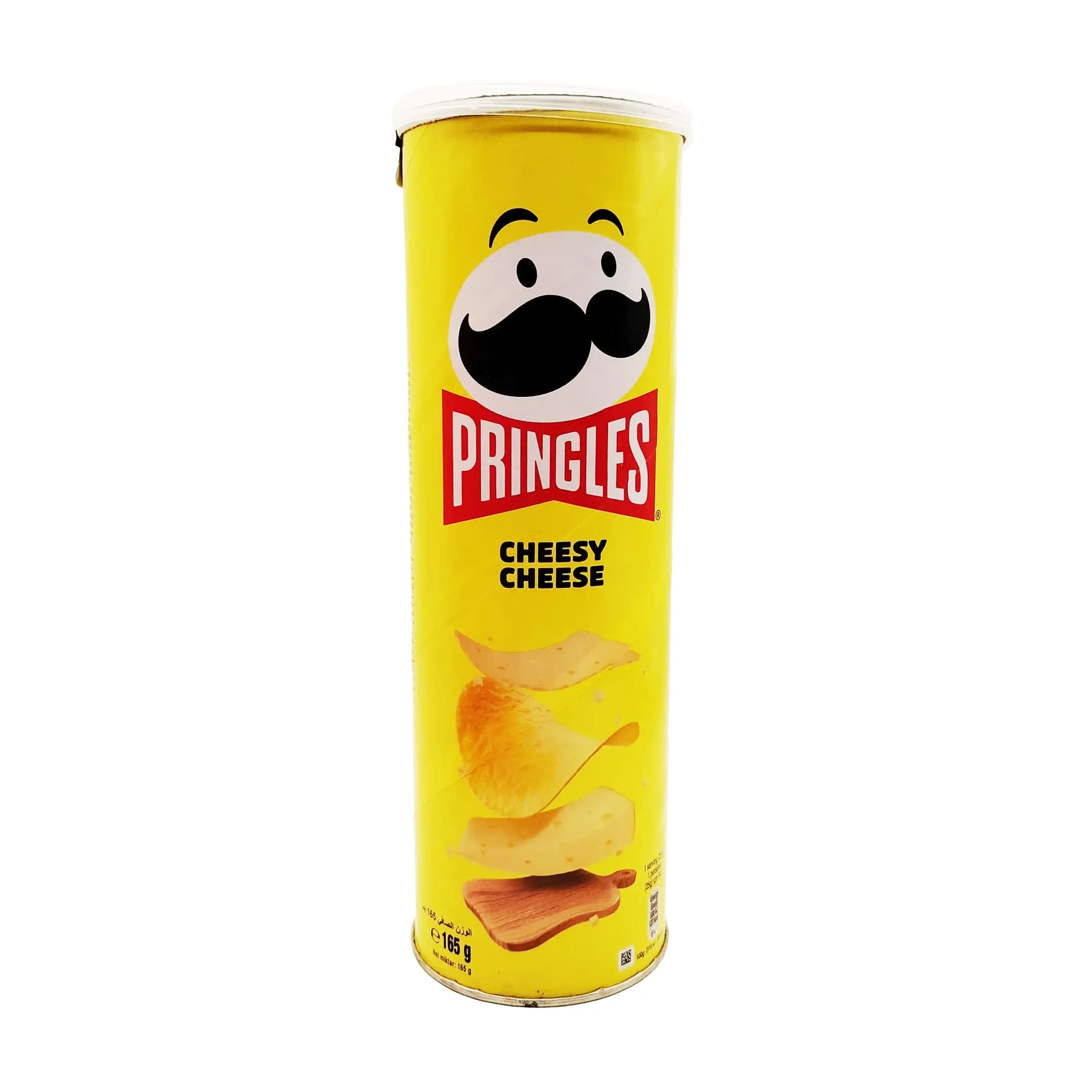 چیپس پرینگلز Pringles مدل Cheesy Cheese — تصویر ۱۰