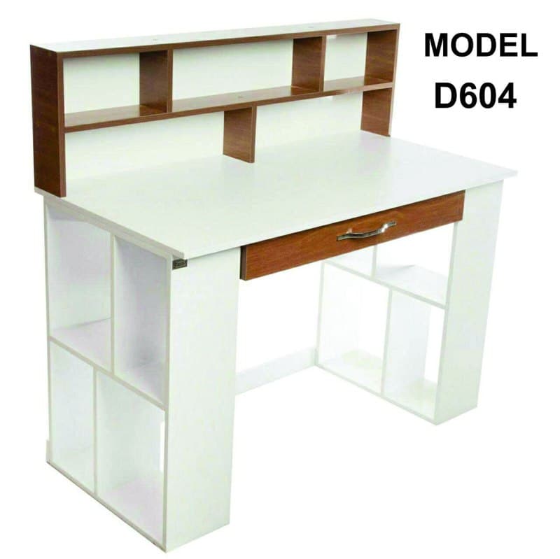 میز تحریر به همراه کتابخانه و کمد مدل D604