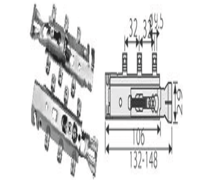فیتینگ مدل H4 قابل ریگلاژ فانتونی کد M104