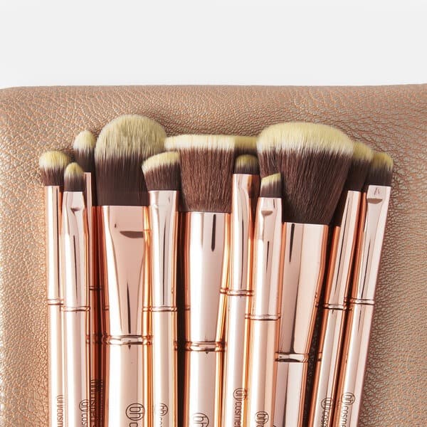 ست براش 11 تایی Bh Cosmetics Metal Rose — تصویر ۶