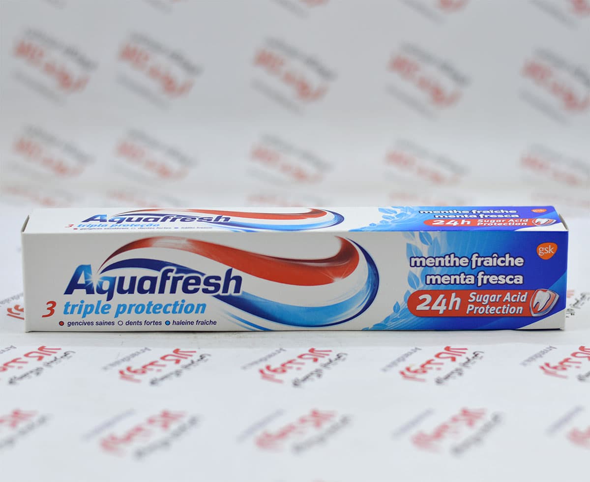 خمیردندان Aquafresh مدل fresh &minty