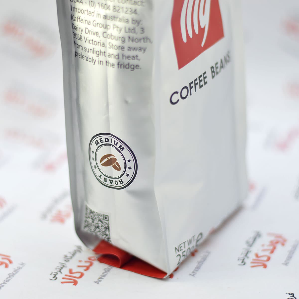 دانه قهوه کیسه ای ایلی illy مدل 100% arabica — تصویر ۸