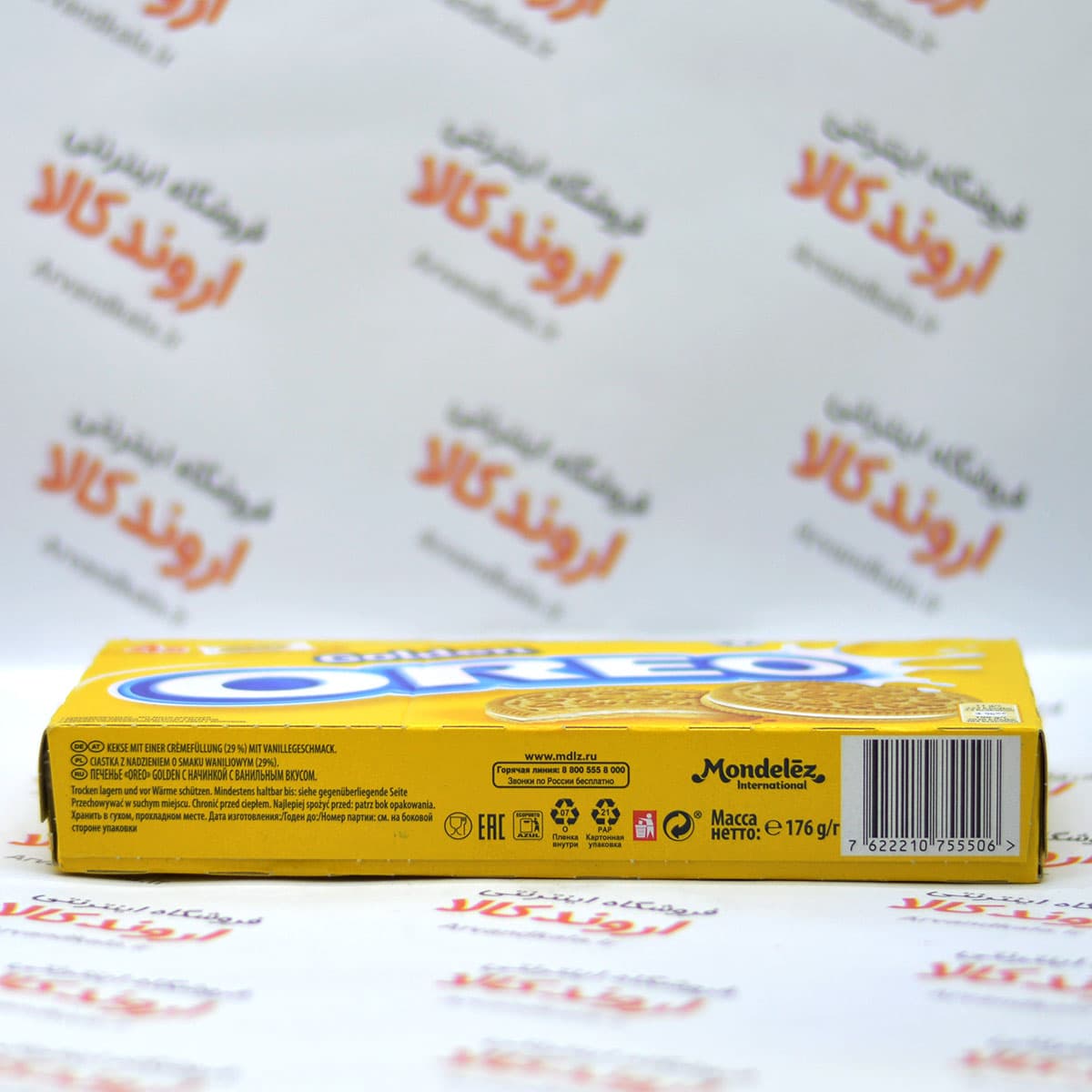پک بیسکویت اوریو oreo مدل Golden — تصویر ۳