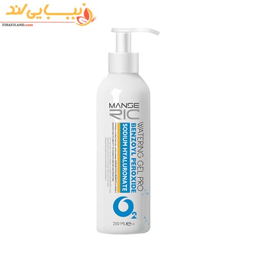 ژل آبرسان پوست چرب مانسریک حجم ۲۵۰ میلی لیتر — تصویر ۷