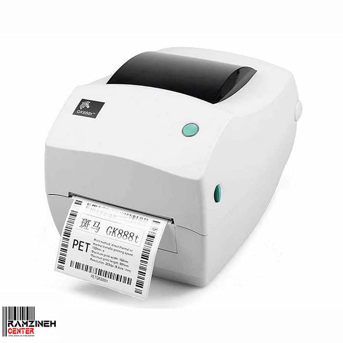 لیبل پرینتر Zebra-Gk888t — تصویر ۵