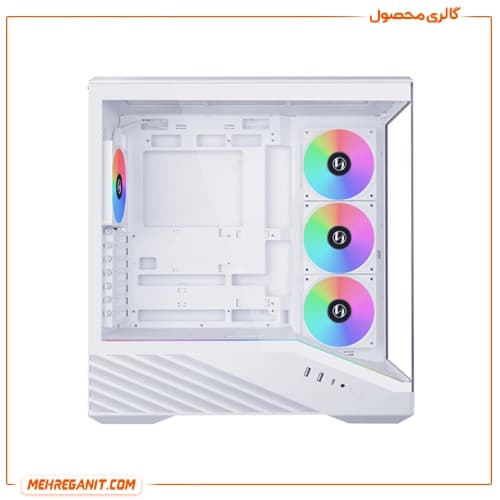 کیس گیمینگ لیان لی Vector V100R Black — تصویر ۹