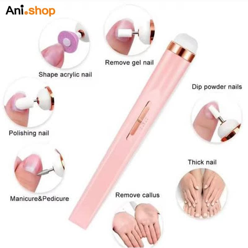 ست مانیکور شارژی مدل SALON MANICURE — تصویر ۳