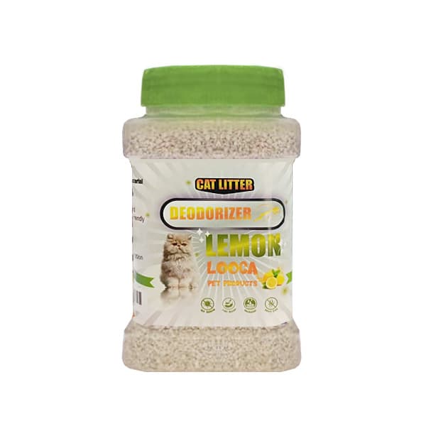 بوگیر خاک گربه با رایحه لیمو لوکا – Looca Cat Litter Lemon — تصویر ۲
