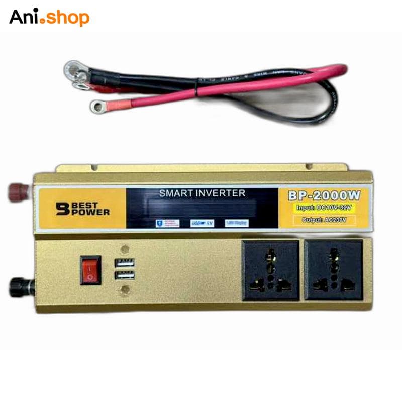 مبدل برق خودرو ۱۲ به ۲۲۰ ولت BP-2000W — تصویر ۲