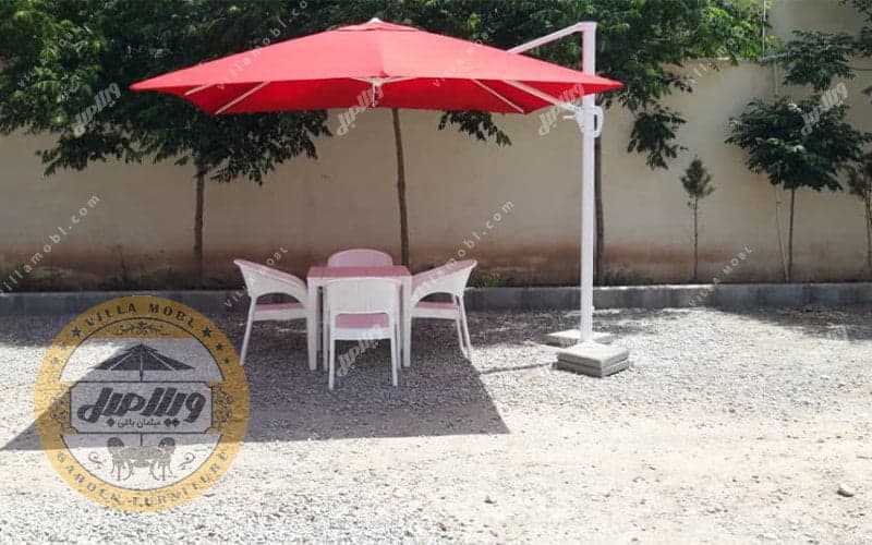 چتر و سایبان پایه کنار مدل دانیتا — تصویر ۷