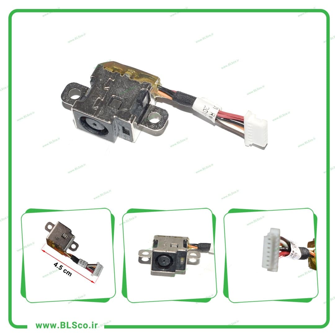 سوکت شارژ کد 5009 لپ تاپ اچ پی TM2