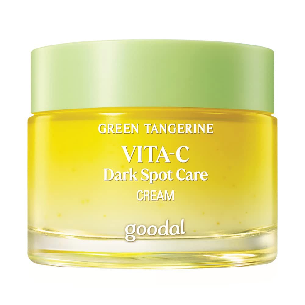 کرم ضد لک و روشن کننده ویتامین سی گودال Goodal Green Tangerine Vita C Dark Spot Care Cream — تصویر ۲