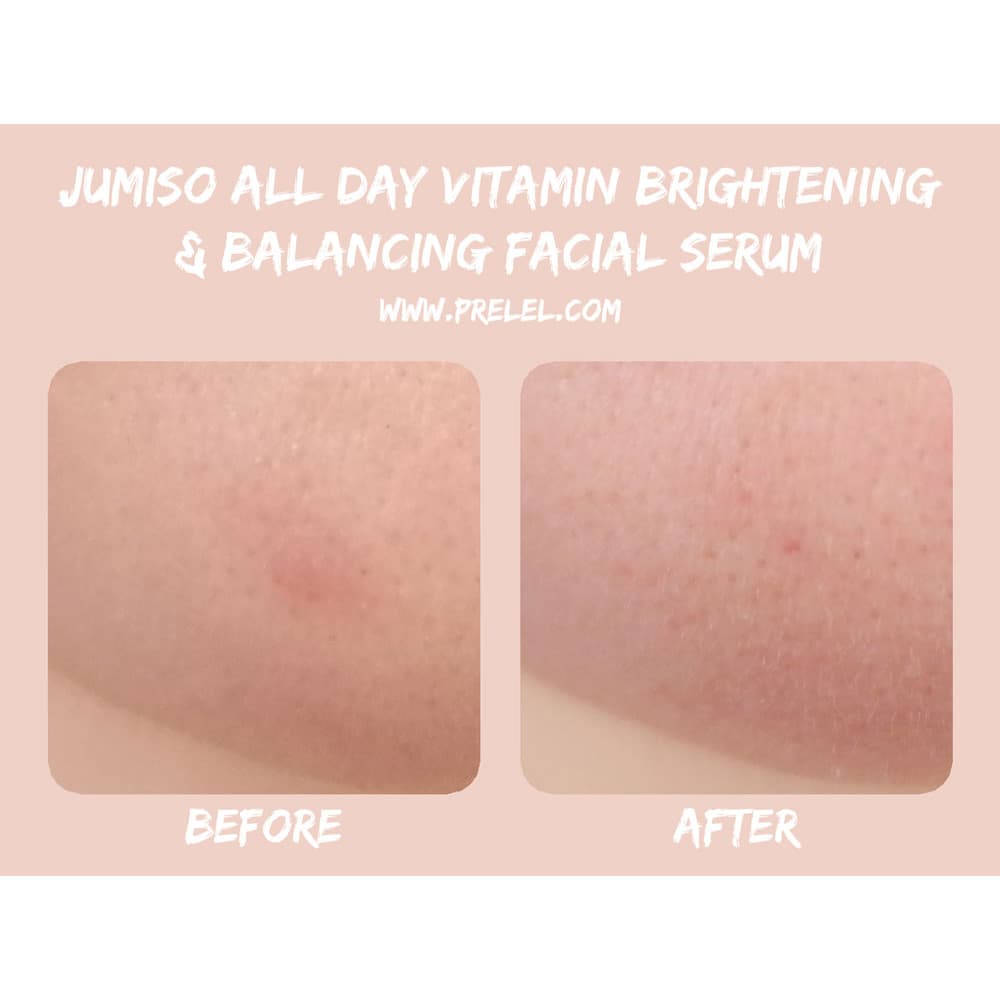 سرم ویتامینه و روشن کننده جومیسو Jumiso All Day Vitamin Brightening & Balancing Face Serum 30ml — تصویر ۸