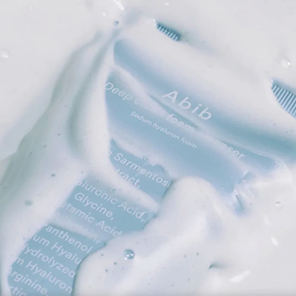فوم شستشوی پاک کننده عمقی پوست ابیب سری سدوم هیالورون Abib Deep Clean Foam Cleanser Sedum Hyaluron Foam 150ml — تصویر ۱۱