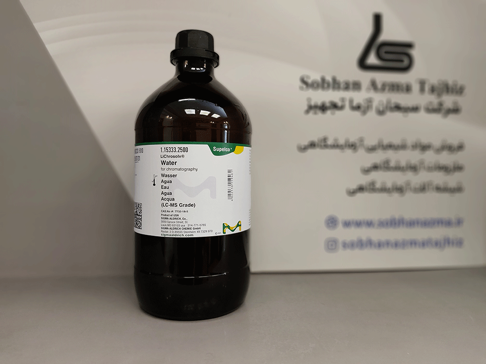 آب کروماتوگرافی (HPLC) برند مرک آلمان کد 115333 — تصویر ۹