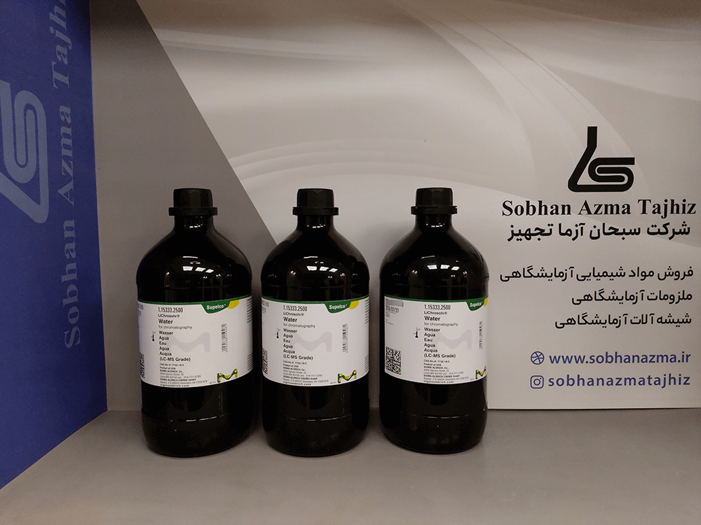 آب کروماتوگرافی (HPLC) برند مرک آلمان کد 115333 — تصویر ۳