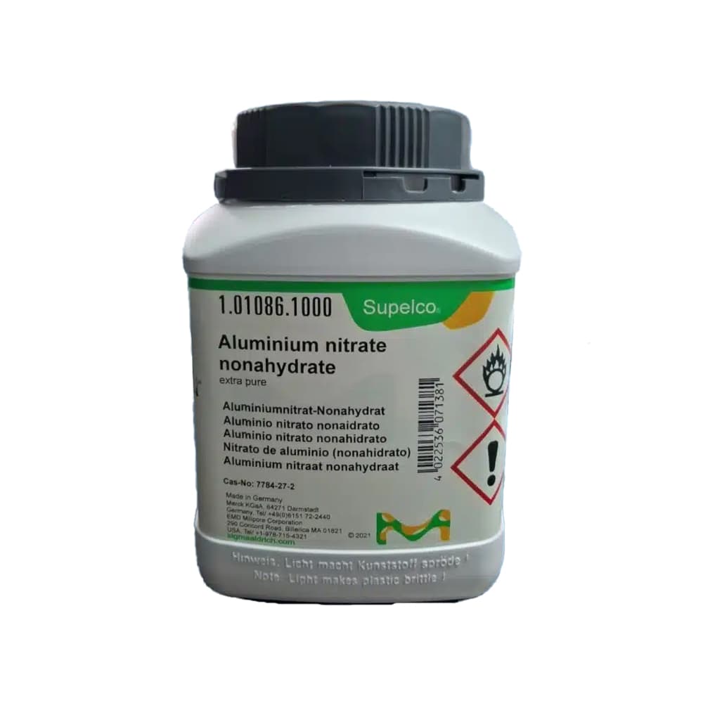 آمونیوم نیترات نوناهیدرات extra pure برند مرک آلمان کد 101086