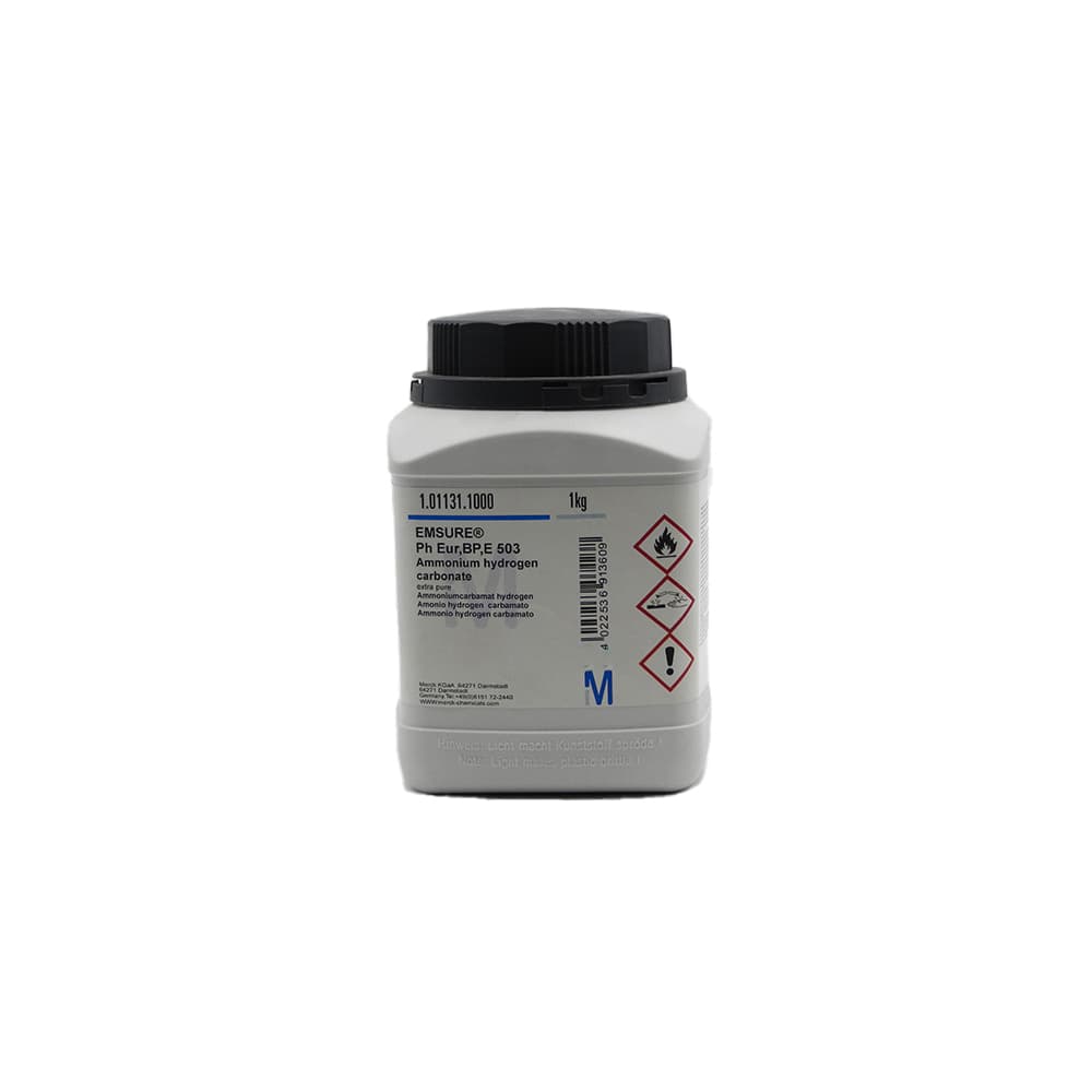 آمونیوم هیدروژن کربنات extra pure برند مرک آلمان کد 101131