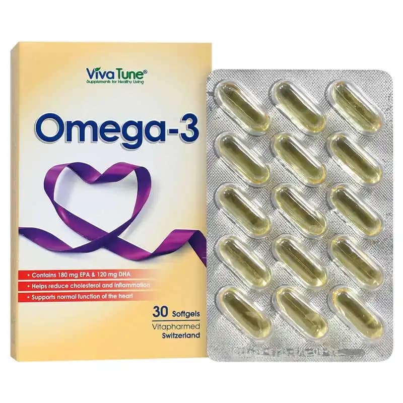 کپسول نرم ژلاتینی امگا 3 ویواتیون 30 عدد — تصویر ۱۱
