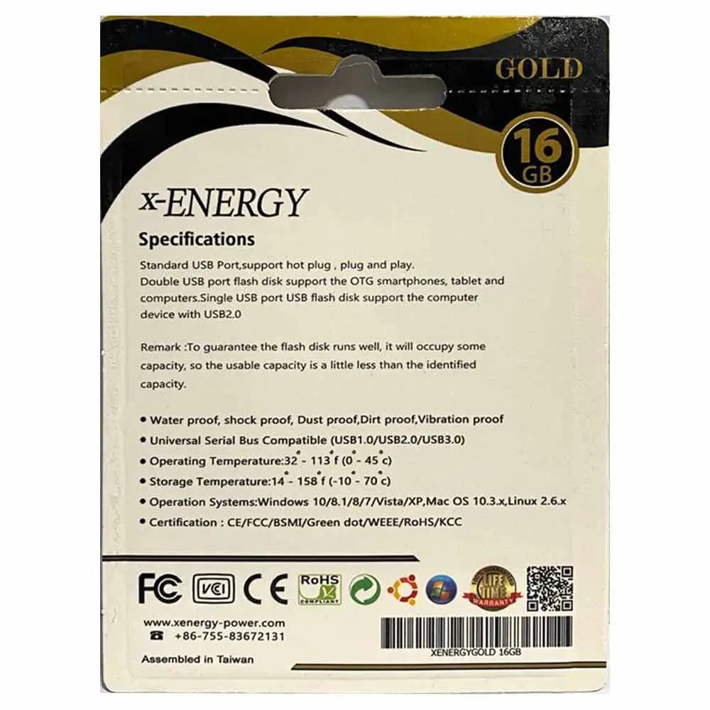 فلش مموری ایکس-انرژی مدل Gold ظرفیت 16 گیگابایت — تصویر ۱۲