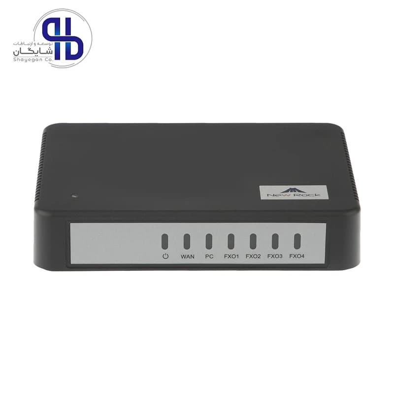 گیت وی ویپ 4 پورت FXO نیوراک Newrock HX440G Gateway — تصویر ۲