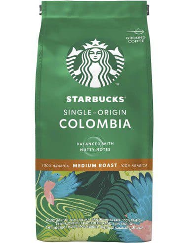 قهوه استارباکس Colombia آسیاب شده 200 گرمی — تصویر ۴