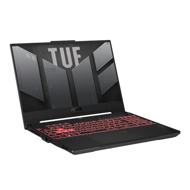 لپ تاپ 17.3 اینچی ایسوس مدل TUF Gaming A17 FA707NU-HX037-R7 7735HS-16GB DDR5-1TB SSD-RTX4050-FHD-M — تصویر ۴