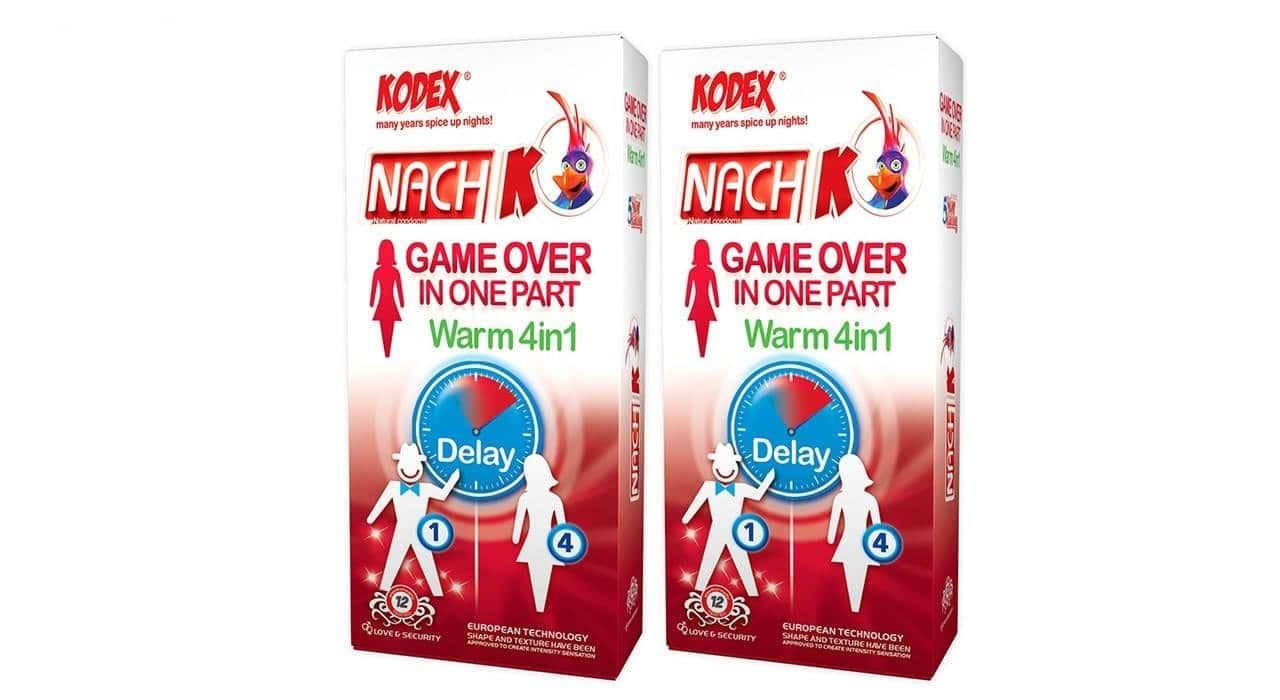 کاندوم کدکس مدل Game Over In One Part دو بسته 12 عددی