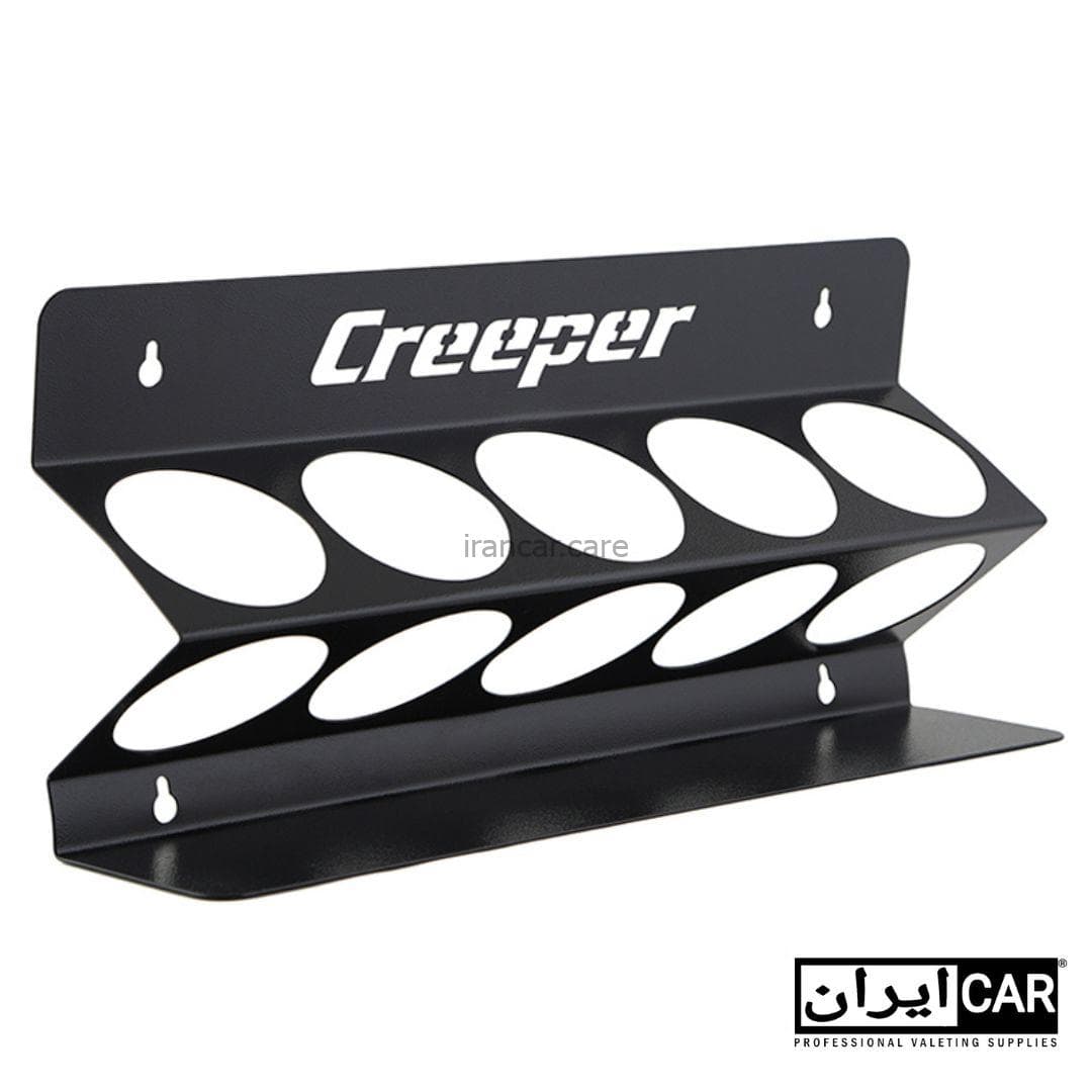 هولدر دیواری مشکی پنج تایی مایع پولیش کریپر مدل Creeper Polish Holder 5 Black — تصویر ۳