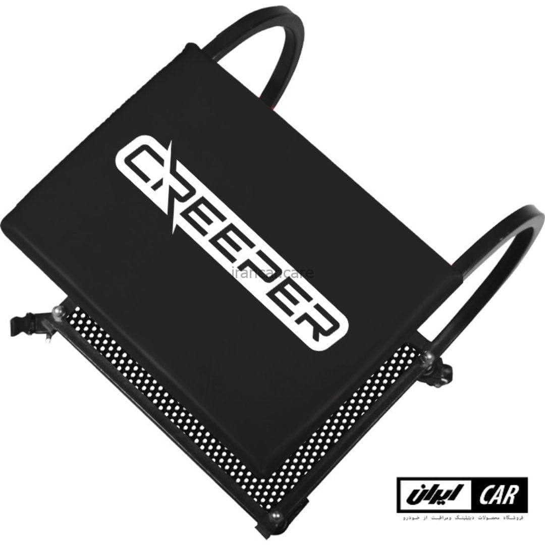 صندلی دیتیلینگ چرخدار مشکی مدل Rolling Creeper Black