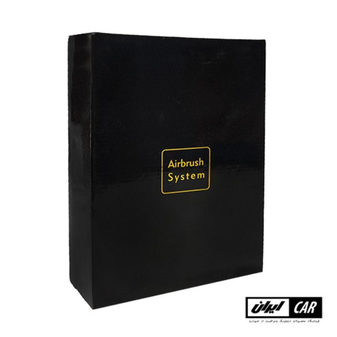 ست ایربراش شارژی و قابل حمل با کمپرسو مدل Airbrush System Black — تصویر ۱۰