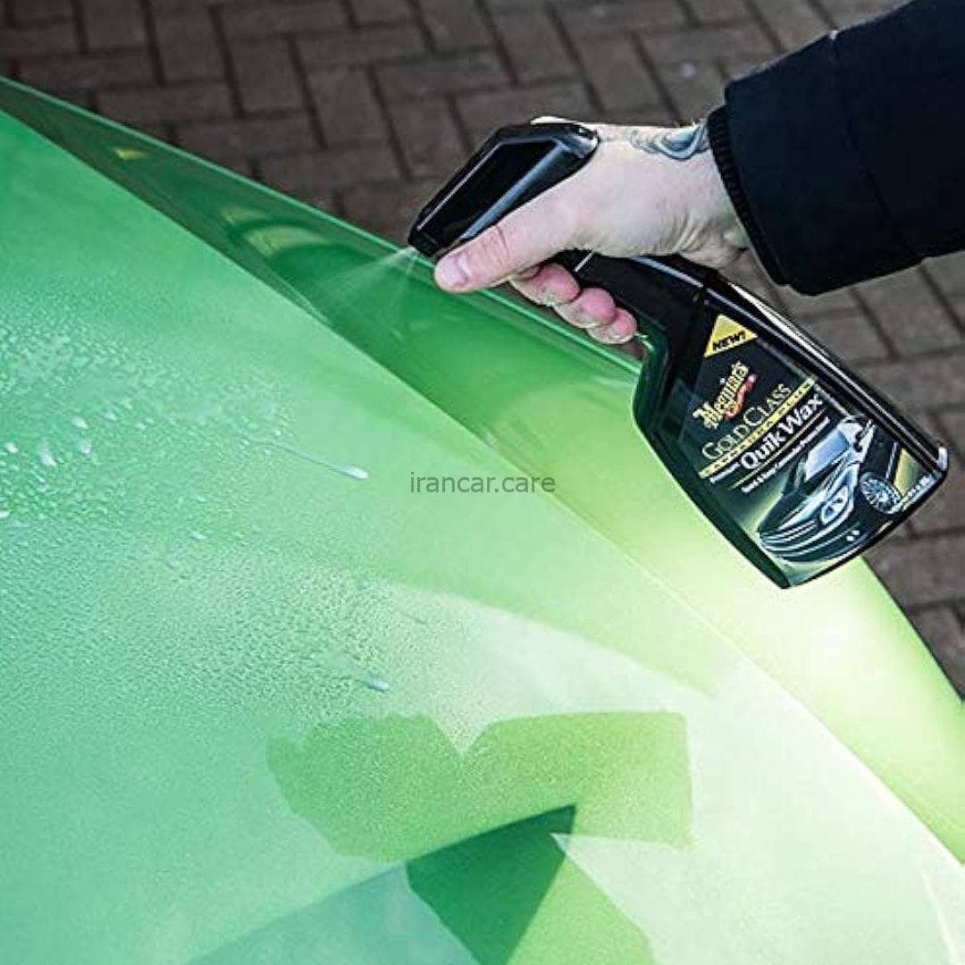 اسپری واکس رنگ خودرو مگوایرز مدل Meguiars Gold Class Spray Wax — تصویر ۶