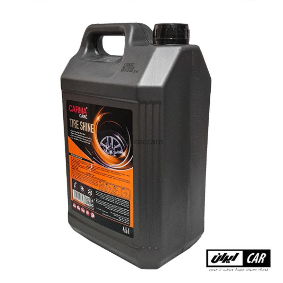 مایع واکس لاستیک خودرو 4500 میلی لیتری کارماکر مدل Carmacare Car tire wax liquid — تصویر ۷