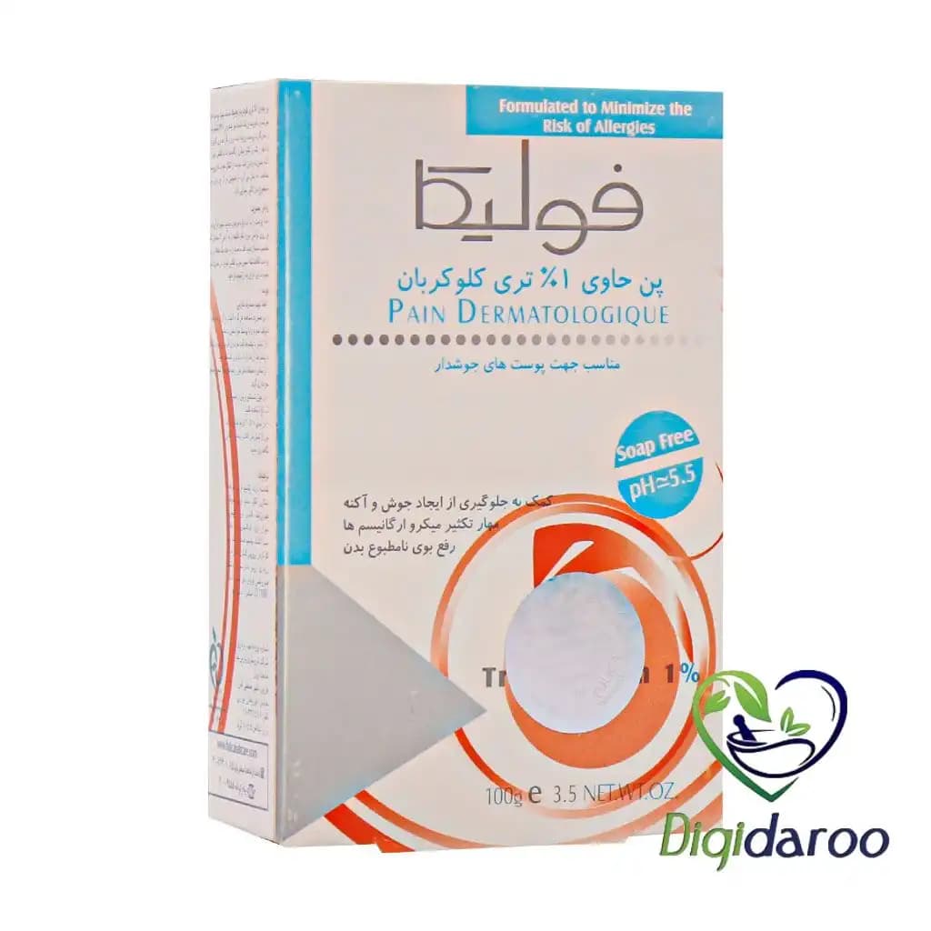پن TCC 1% فولیکا 100 گرمی