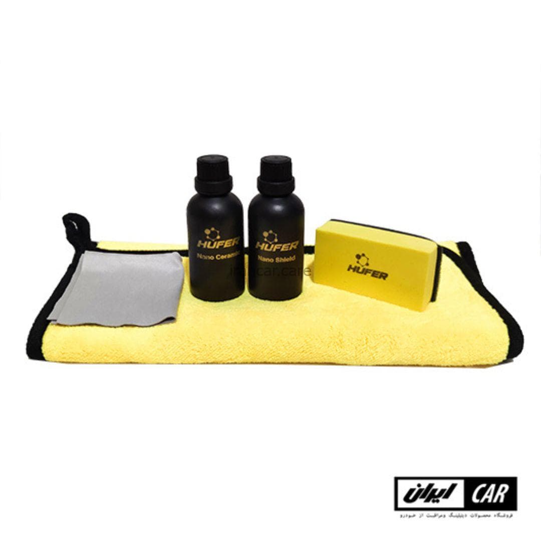 کیت نانو سرامیک خودرو هوفر مدل Hufer Nanoceramic Coating Kit