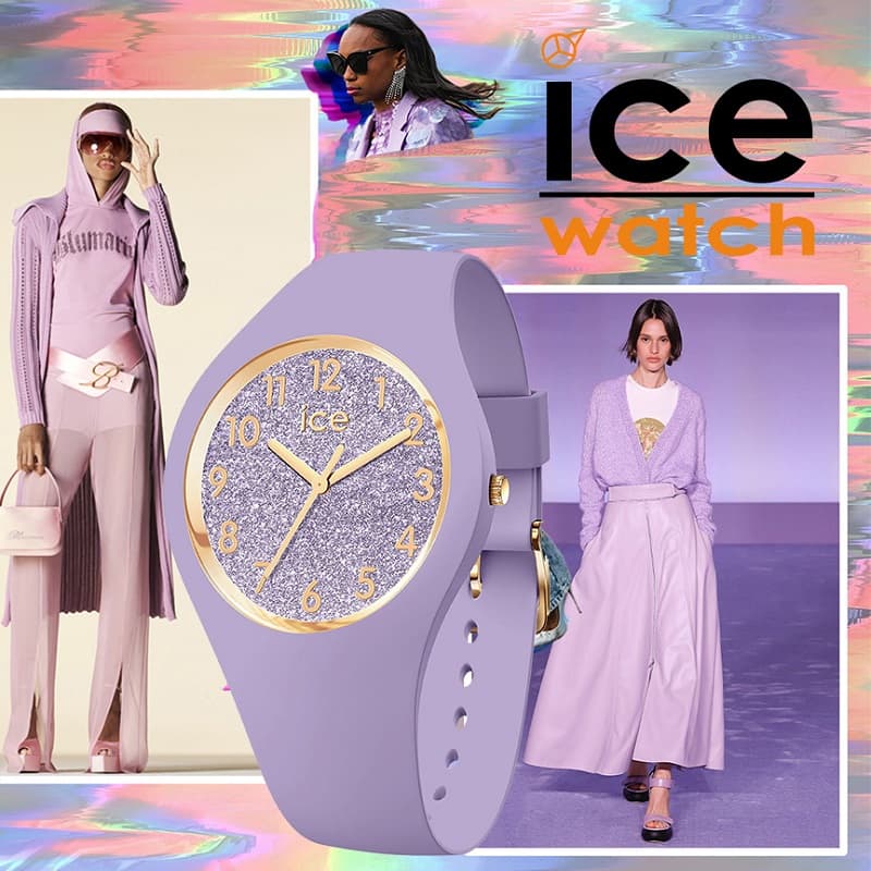 ساعت آیس واچ ICE glitter-Digital lavender-Small — تصویر ۵
