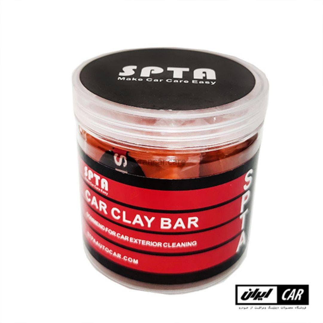 کیت 3 عددی خمیر کلی نرم بدنه خودرو اس پی تی ای مدل Spta Clay Bar Finish 3 Pack — تصویر ۸