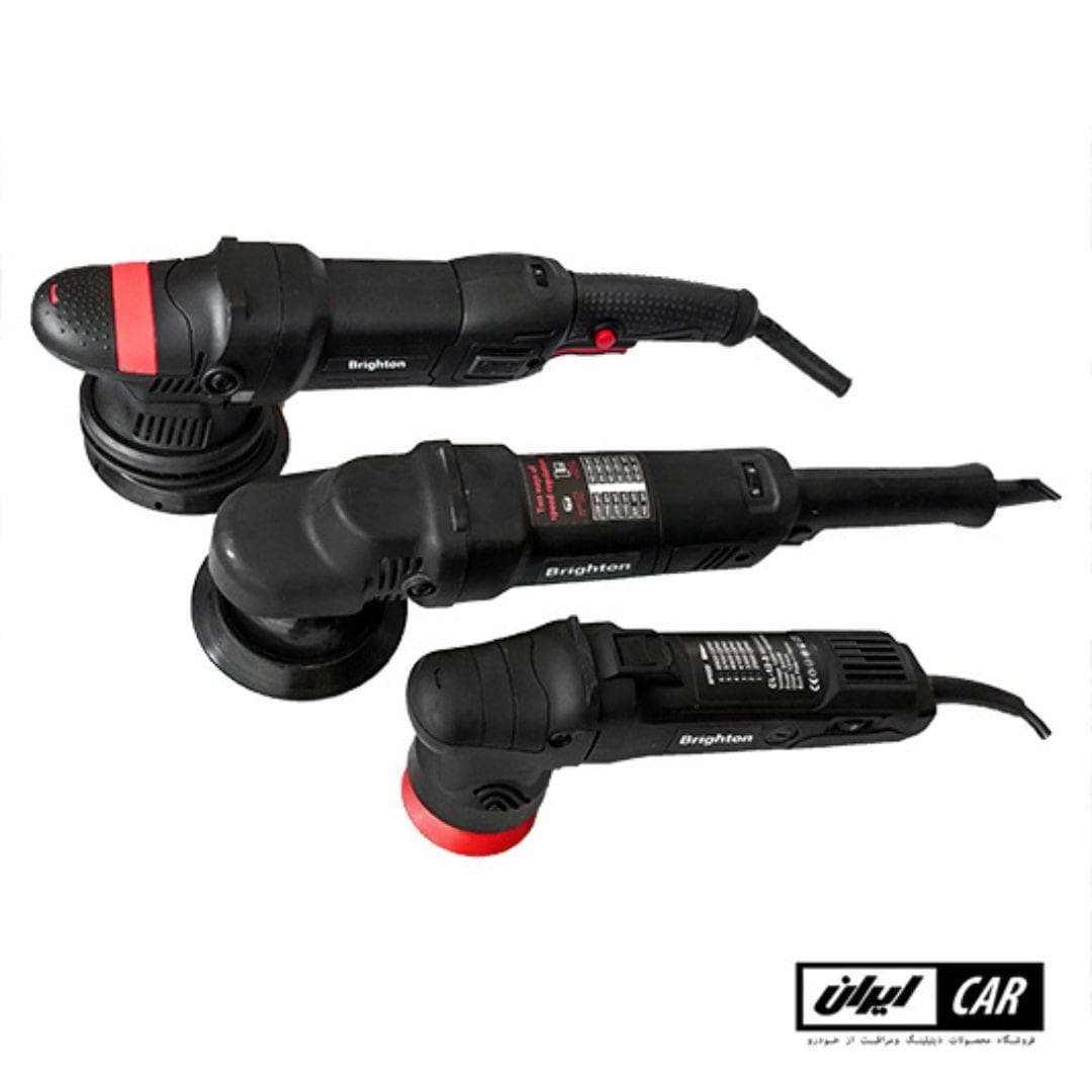 کیت 3 عددی دستگاه پولیش اوربیتال و روتاری برایتون Brighton Polisher Kit 3 Numerical